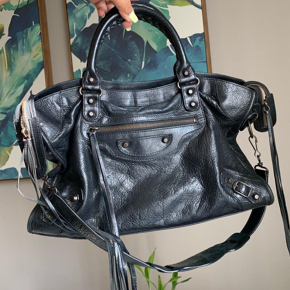 Balenciaga Classic City Bag Black